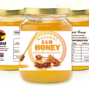 Baobab Natural Raw Honey 500g